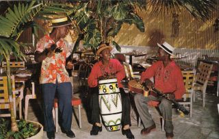 Typical Calypso Band In Nassau,  Nassau In The Bahamas,  1940 - 1960s