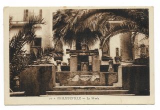 Philippeville,  Algeria - Le Musée Old Postcard 65q