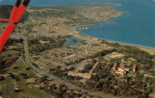 Q22 - 8437,  Aerial View,  Monterey,  Ca. ,  Postcard.