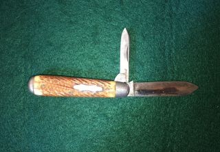 Vintage Coventry 2 Blade Pocket Knife Made In Usa