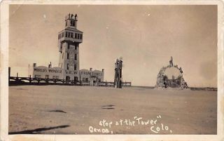Rppc Genoa Tower,  Colo Stop At The Tower World 