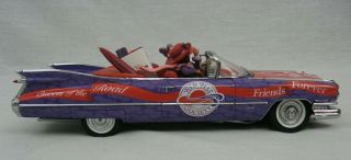 " Rare " Red Hat Society 1959 Cadillac Car - Queen Of The Road