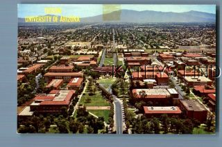 Arizona Postcard E,  8922 Aerial View Over University Of Tuscon