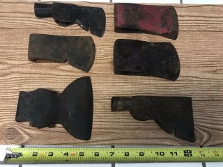 Fulton Vintage Ax Axe Head And 5 Others 2