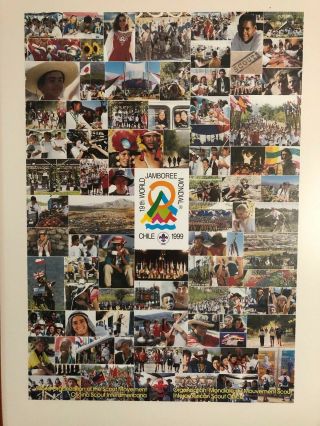 1999 World Scout Jamboree,  Chile Souvenir Poster
