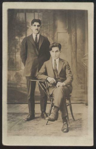 Real Photo Postcard Binghamton York/ny Nejim Aswad & Son 1910 