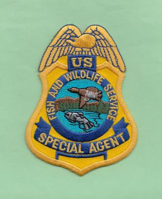 C25 Fish And Game Wildlife Special Field Office Federal Agent Police Patch