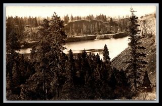 Bonnie Lake Washington Rppc Real Photo Postcard