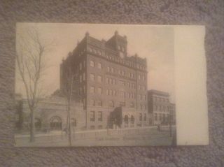 Vintage 1908 Postcard Of Pratt Institute In Brooklyn,  Ny