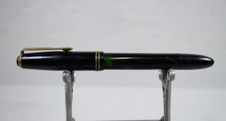 Vintage Collectible German Wwii Pelikan Piston Fountain Pen 14k 585 Nib Repair