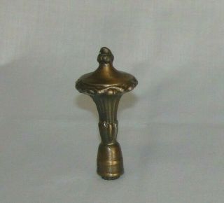 Vintage Brass 2 - 3/4 " Lamp Finial Antique Brass Finish