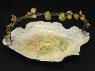 Antique La Francaise Porcelain Serving Platter