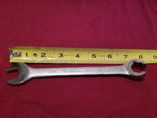 Vintage Williams Usa Flare Nut Open Ended Combination Wrench 1320 5/8 " Inch Sae
