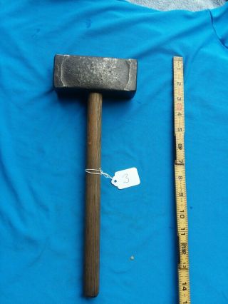 Vintage Blacksmith/anvil/forge Double Square Face Hammer
