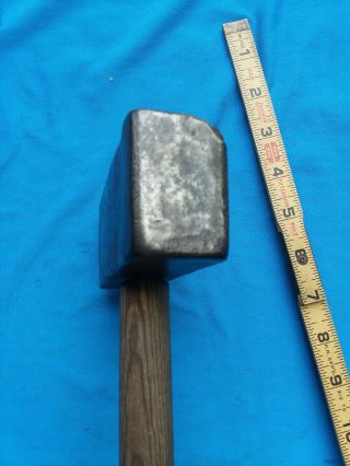 Vintage Blacksmith/Anvil/Forge Double Square Face Hammer 4