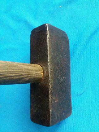 Vintage Blacksmith/Anvil/Forge Double Square Face Hammer 5