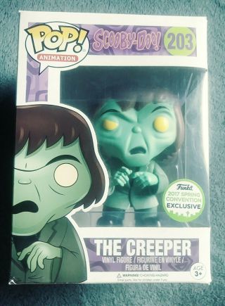 Funko Pop Scooby Doo The Creeper 203 2017 Spring Convention Exclusive
