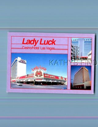 Nevada Postcard T_9804 Lady Luck Hotel Casino In Las Vegas