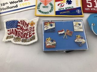 1995 World Jamboree - Boy Scouts of America BSA - Participant patches and more 2