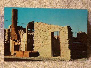 Vintage Postcard Harmony Borax,  Death Valley National Monument,  California
