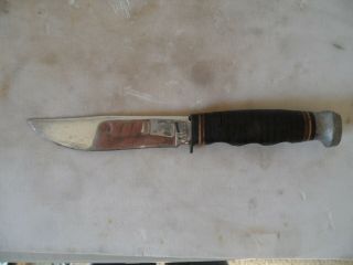 Vintage Kabar Usa 1205 Fixed Blade Knife