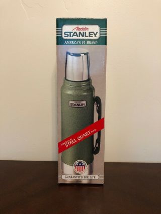 Aladdin Stanley Quart Stainless Steel Thermos Never Useda - 944dh