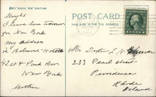 Bensonhurst Brooklyn NY Bath Ave 1916 Postcard 2