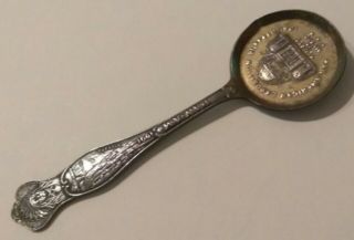 Rare 1901 Pan American Exposition Buffalo Frying Pan Skillet 2 Sided Spoon