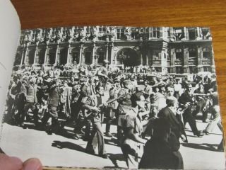 RPPC French US Army Liberation of Paris Postcard Booklet WWII 5