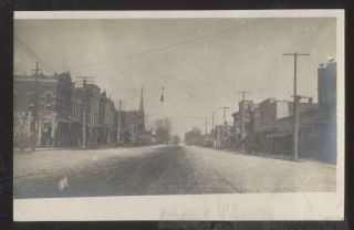 Rp Postcard Wauseon Ohio/oh Early 1900 