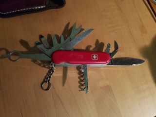 Vintage Rare Wenger Motorist Swiss Army Knife With Universal Wrench Car Tool
