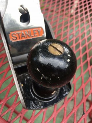 Vintage Stanley No.  4 Corrugated Bottom Hand Plane - Excllent 2
