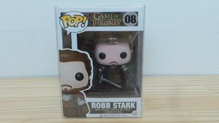 Funko Pop Robb Stark 08 Game Of Thrones Edition 2 Slight Box Damage