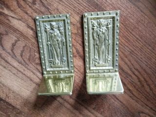 Doors To The Library Of Congress Solid Brass Bookends