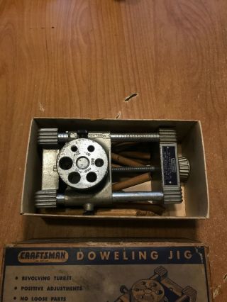 Vintage Craftsman Doweling Jig No.  9 - 4186 4