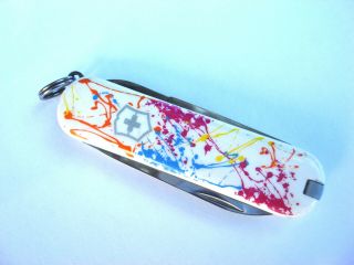 From The Victorinox Classic Limited Edition 2010 - Splatter -