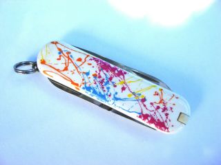 From the VICTORINOX CLASSIC LIMITED EDITION 2010 - Splatter - 3