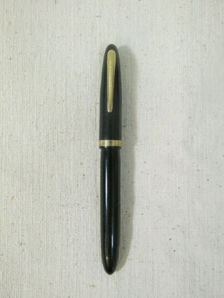 Vintage Sheaffer Balance Touchdown Filler Fountain Pen W 5 14k 2 Tone Nib Black