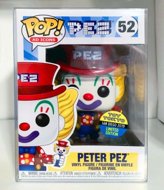 Funko Pop Sdcc 2019 Toy Tokyo Exclusive Limited Edition Peter Pez 52