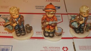 Goebel Hummel Figurines Catch Of The Day 2031 And One 2030