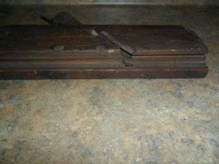 Antique Early Wood Molding Plane S Dalpe Roxton Pond P.  O.  1 / 4 2
