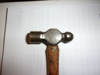 Vintage Heller Ball Pein Hammer 2 Oz.  Image Of Horse Jeweler/gunsmith Rare