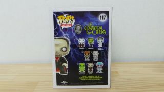 Funko POP The Phantom of the Opera 117 Universal Monsters MOVIES BOX DAMAGE 4