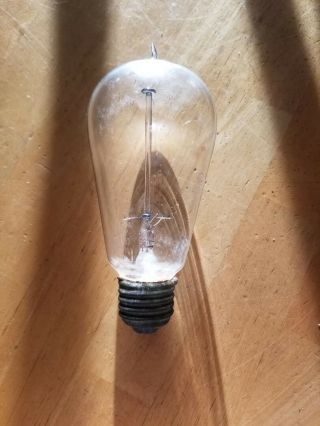 Antique Edison Mazda Light Bulb 1903 -