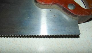 Vintage Disston No.  D - 23 Crosscut Hand Saw - 11 PPI - INV107 7
