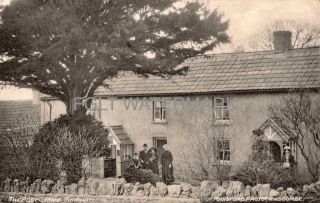 C1910 Postcard The Post Office In Shipham Village Somerset Nr Winscombe