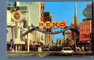 Nevada Postcard U_1862 Reno,  The Biggest Little City In The World