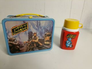 1980 Star Wars Empire Strikes Back Lunchbox W/ Thermos Version 3