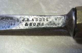 Vintage J.  B.  Addis & Sons 7/16 