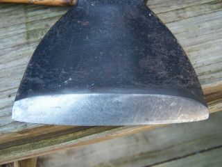 HAND MADE DROP FORGED Heavy Duty Hatchet Broad Axe Hewing Lumber Ax 4